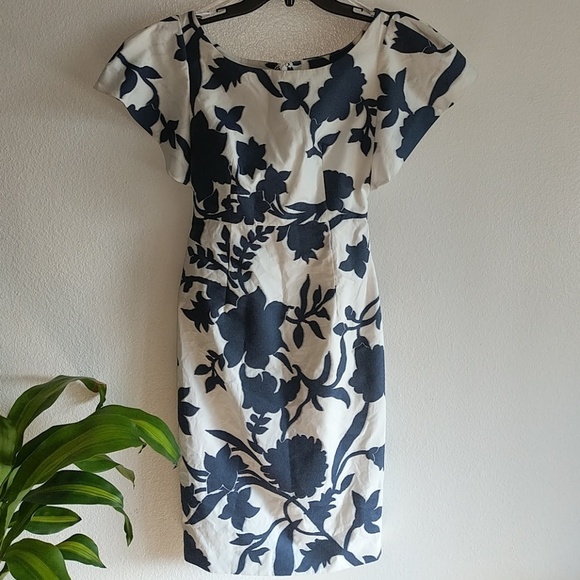 Milly Dakota Floral Jacquard Dress size 2 - Picture 2 of 4
